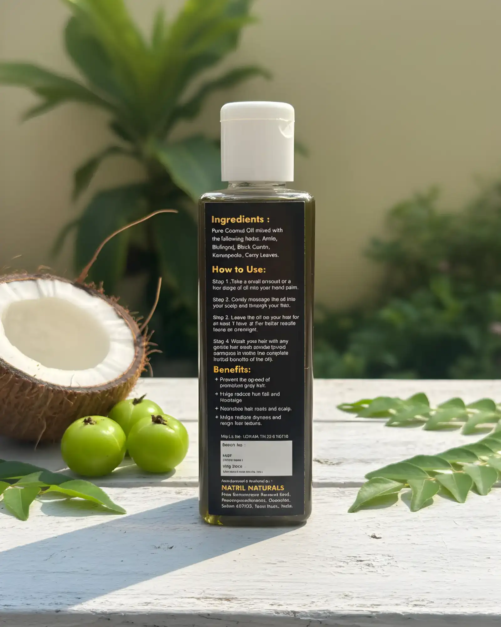 HERBAL BLACK OIL(100ML) - secondary