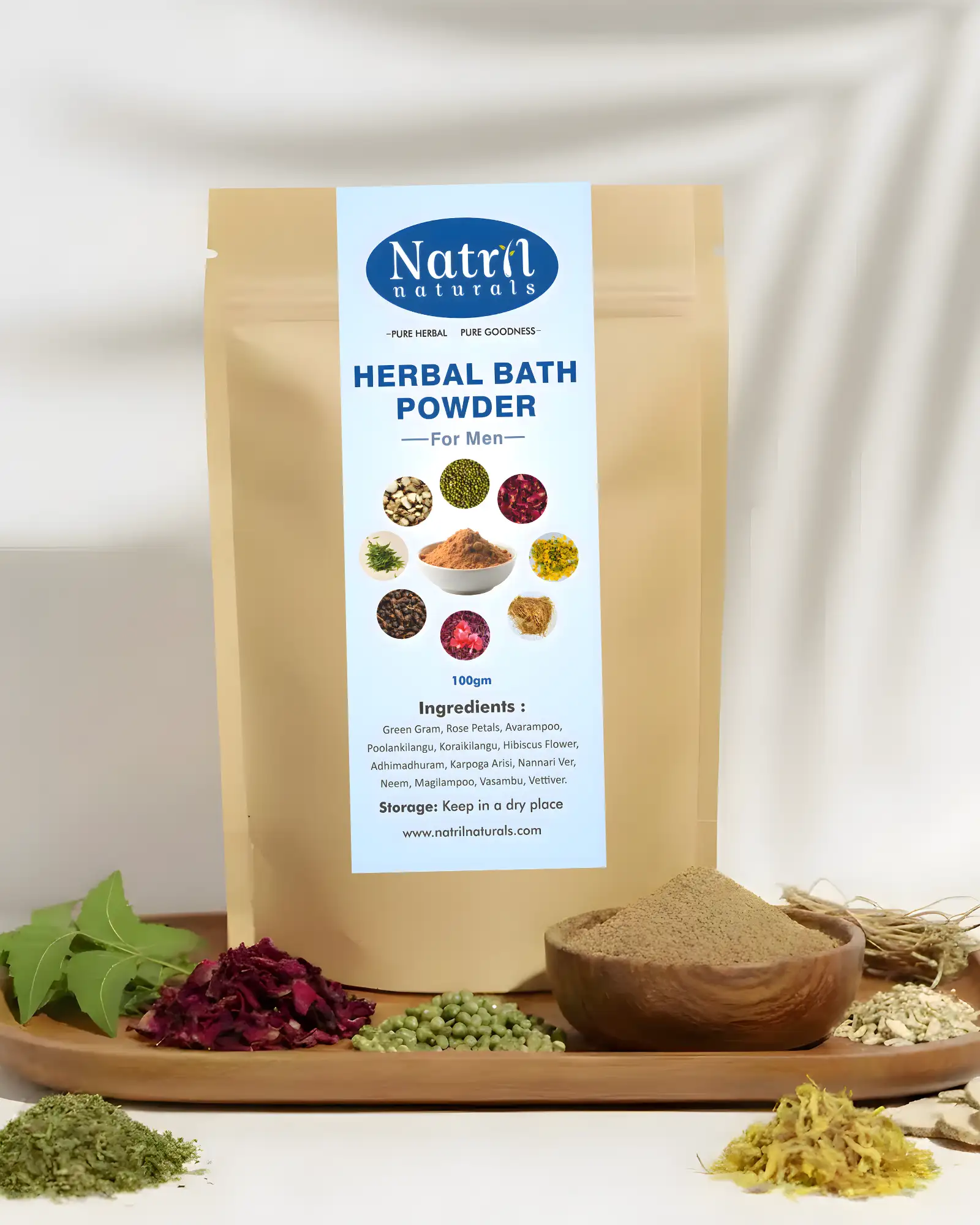 HERBAL BATH POWDER MEN(100 g)