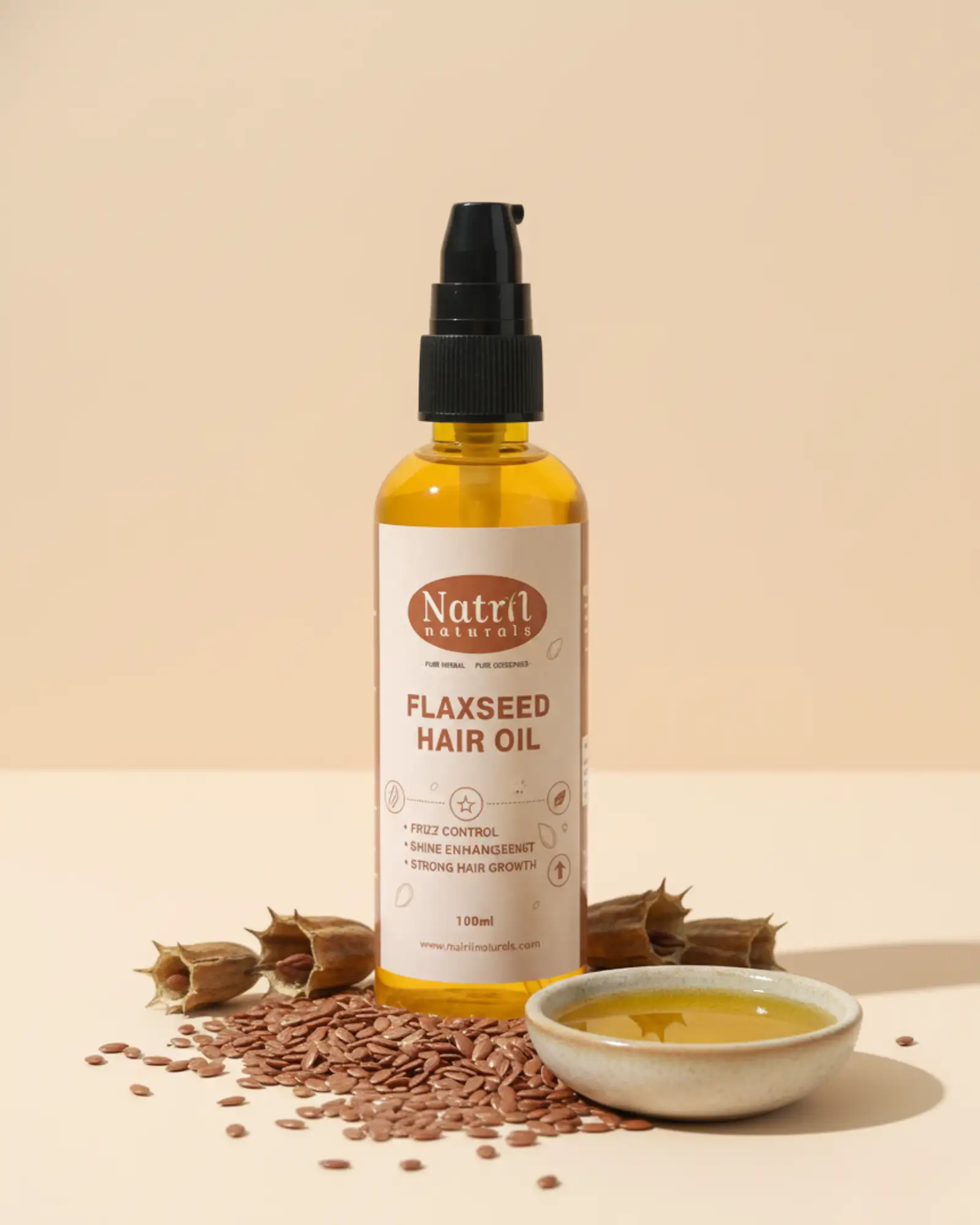 FLAX SEED OIL(100 ml)