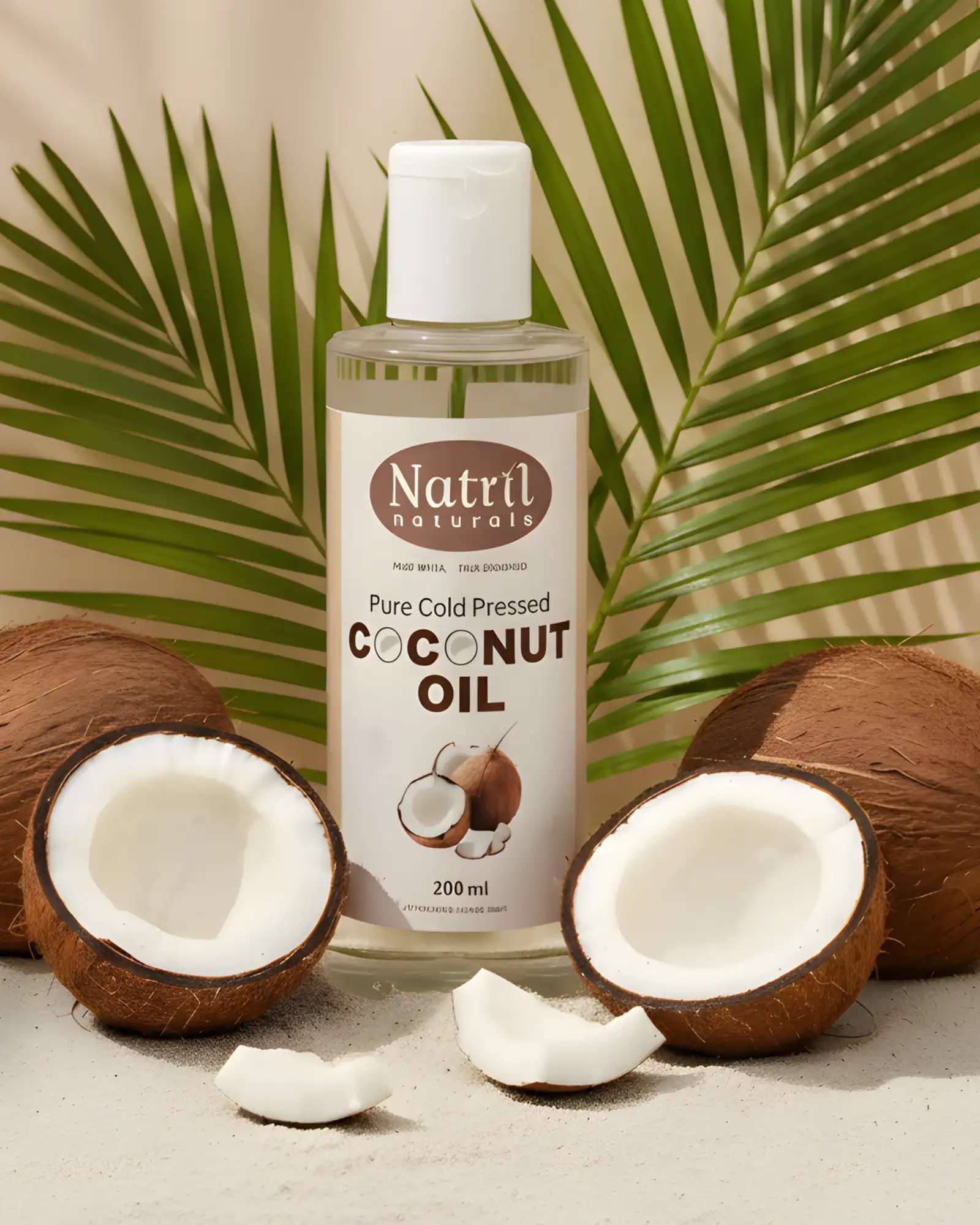 PURE COCONUT OIL(200 ml)