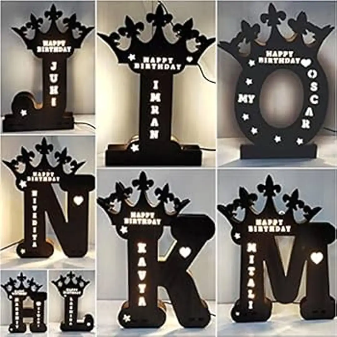 Personalize LED Alphabet with NameSakthigroupz