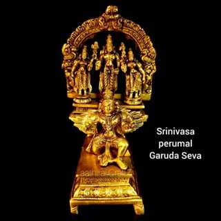 Srinivasa Perumal Garuda Seva Antique FinishThingal Essentials LLP