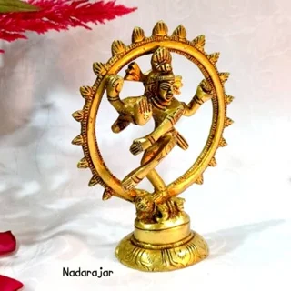 Nadarajar / Shivan Idol (S) Brass Antique Finish Nadarajar - secondary