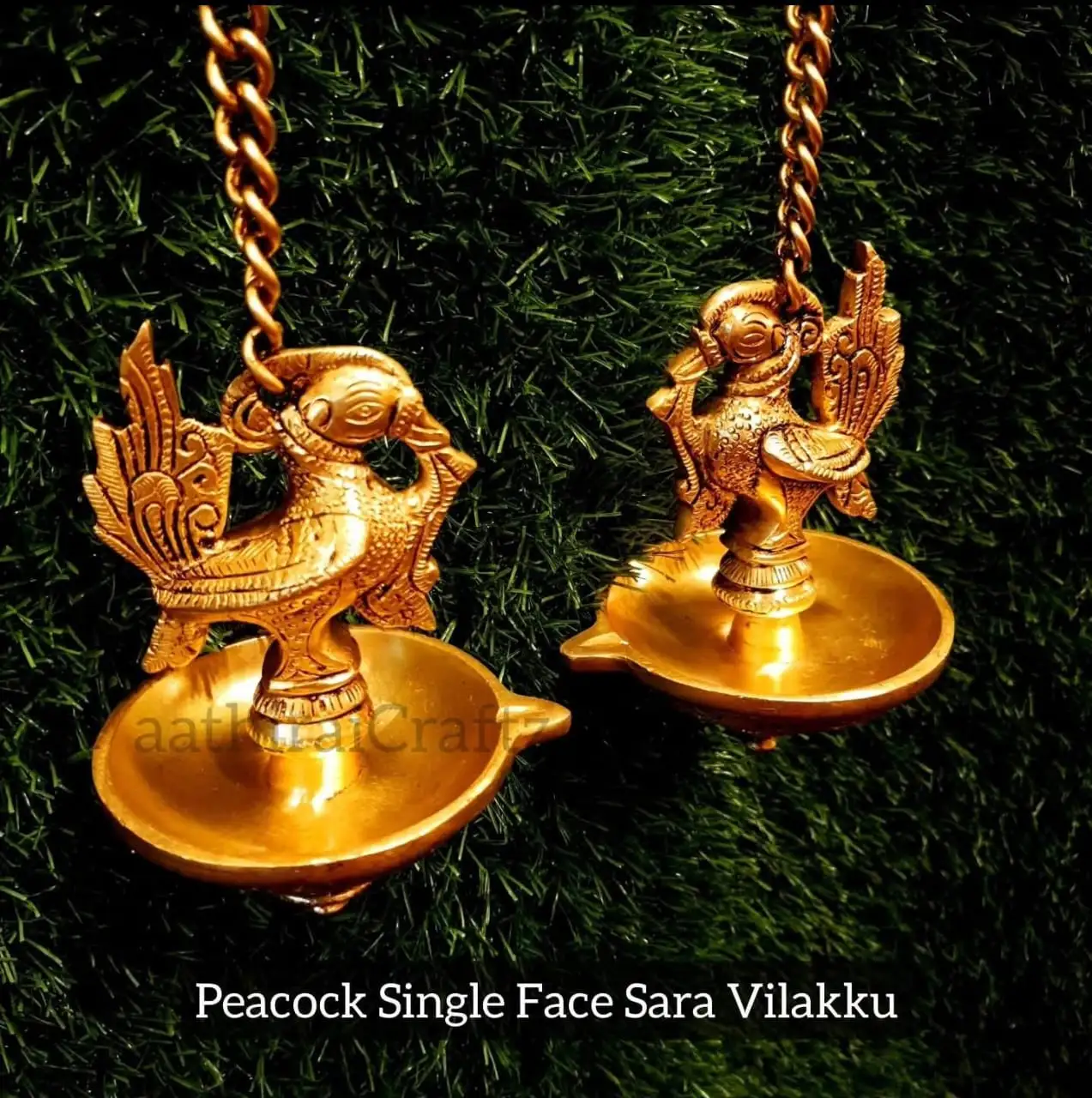 Hanging Sara Vilakku SIngle Face Sara Vilakku