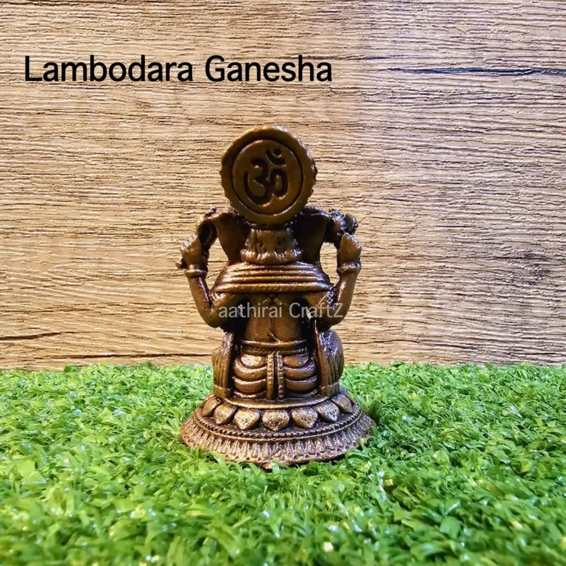 Lambodara Ganesha  Copper Antique Finish - secondary