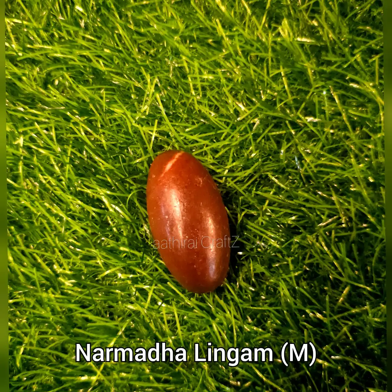 Pure Original Natural Narmada Lingam - Medium - secondary