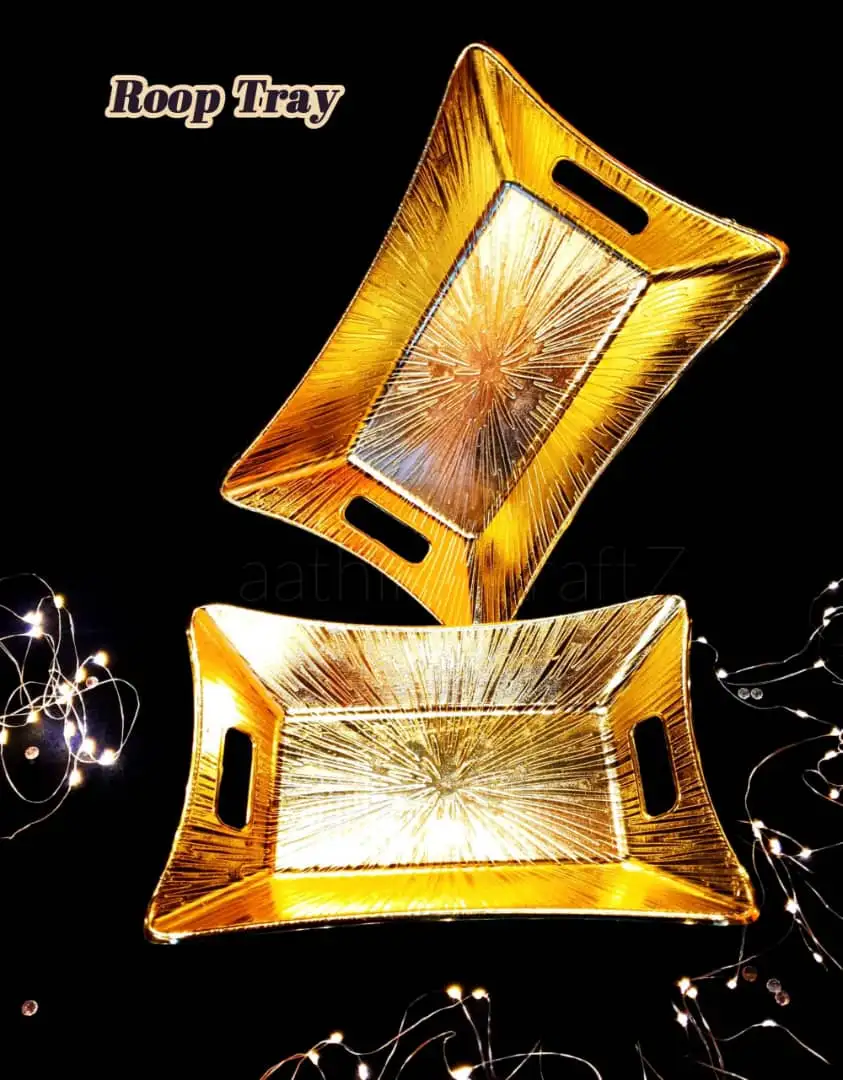 Roop Golden Pooja / Decorative Plates - secondary