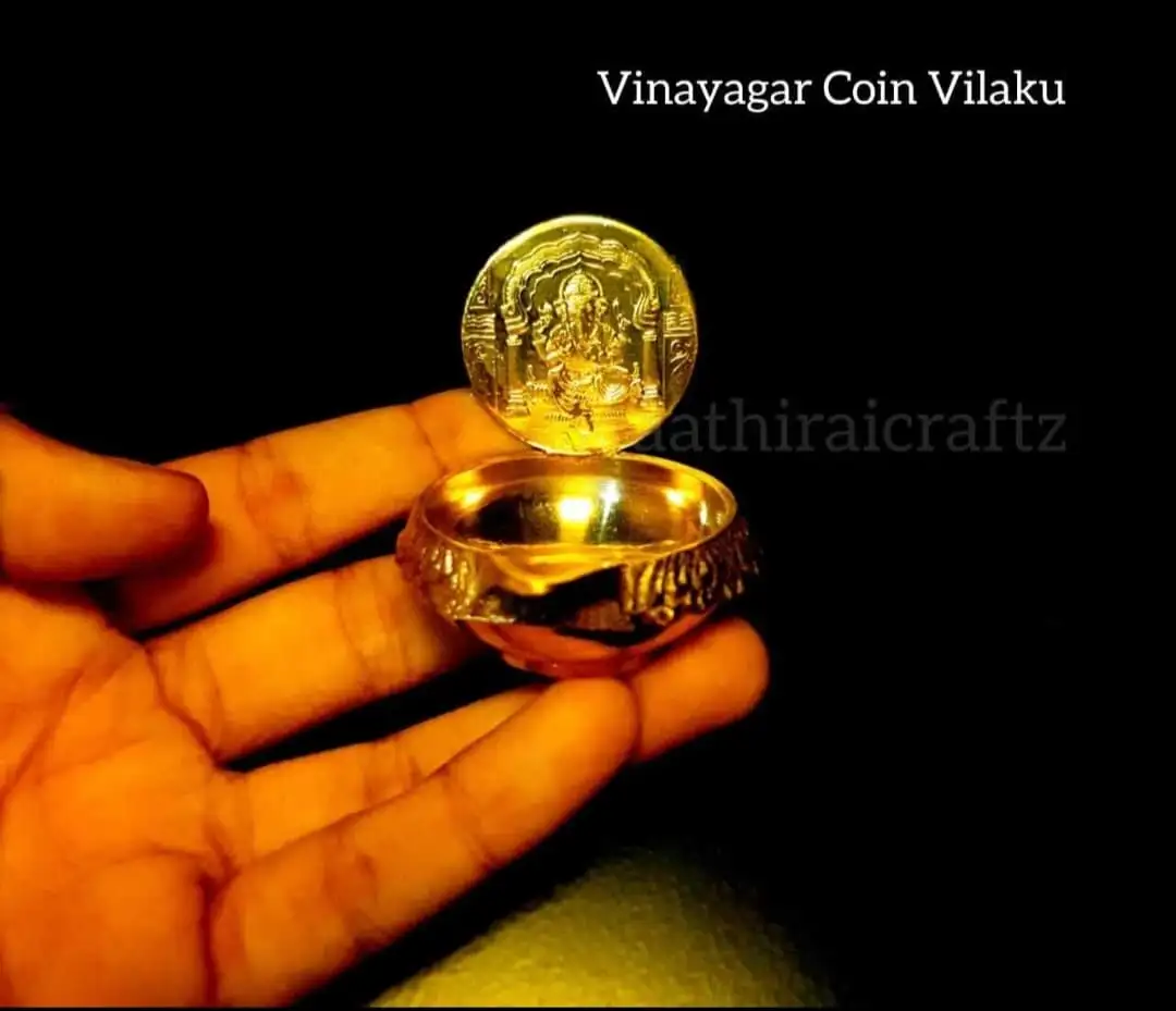 Vinayagar Coin Vilakku - secondary