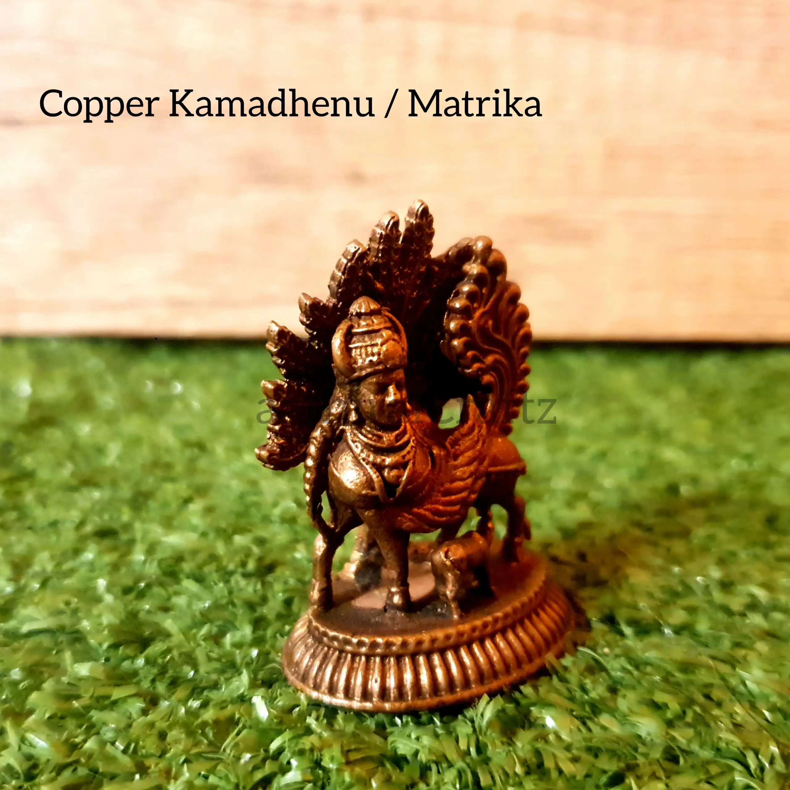 Kamadhenu / Matrika Copper Idol - secondary