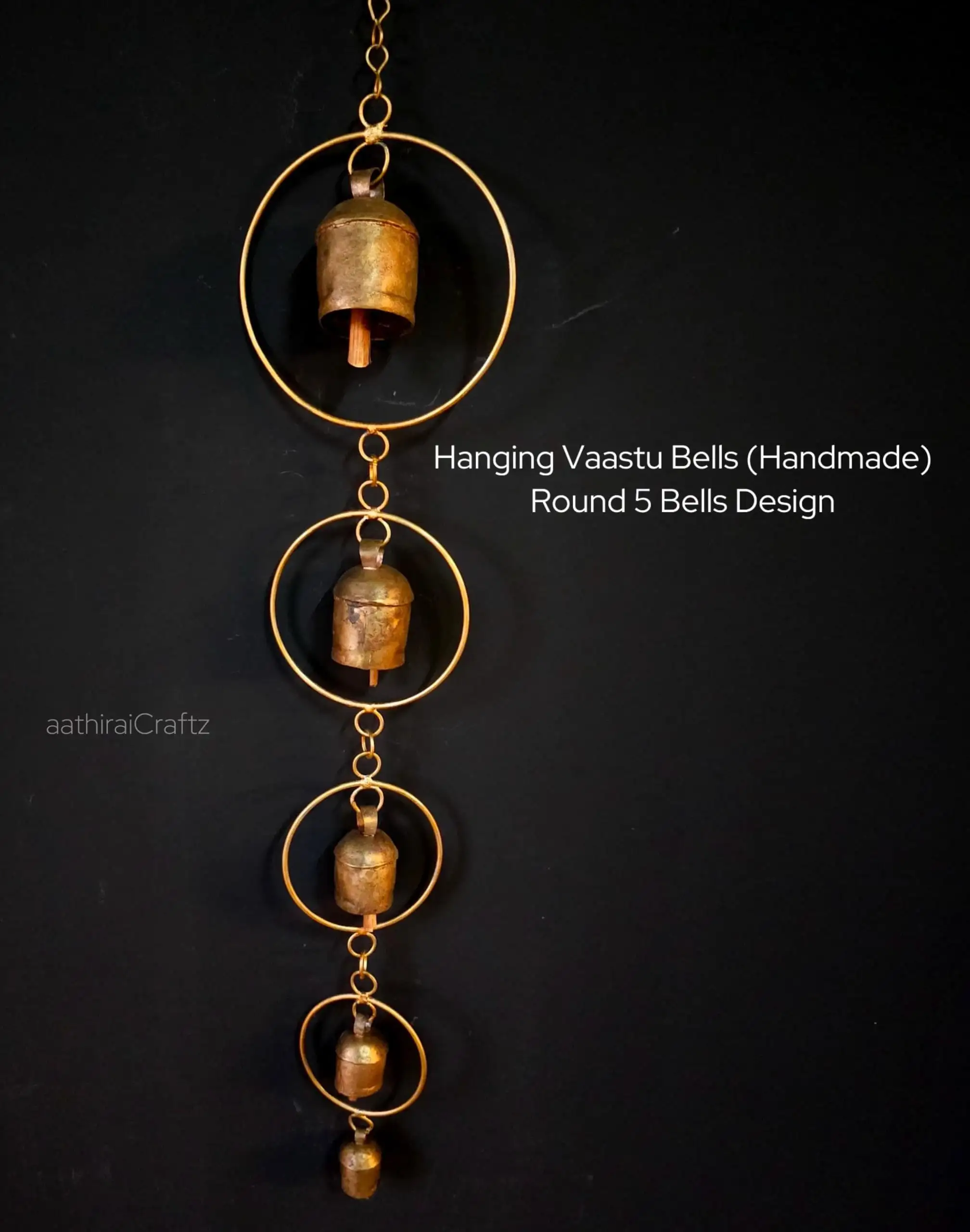 Hanging Vaastu Bell - Round DesignThingal Essentials LLP