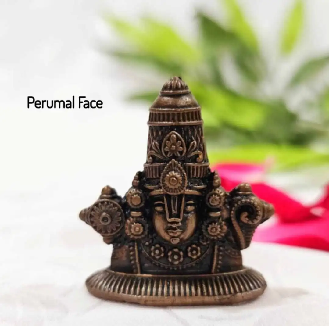 Perumal / Balaji Face yantra- CopperThingal Essentials LLP