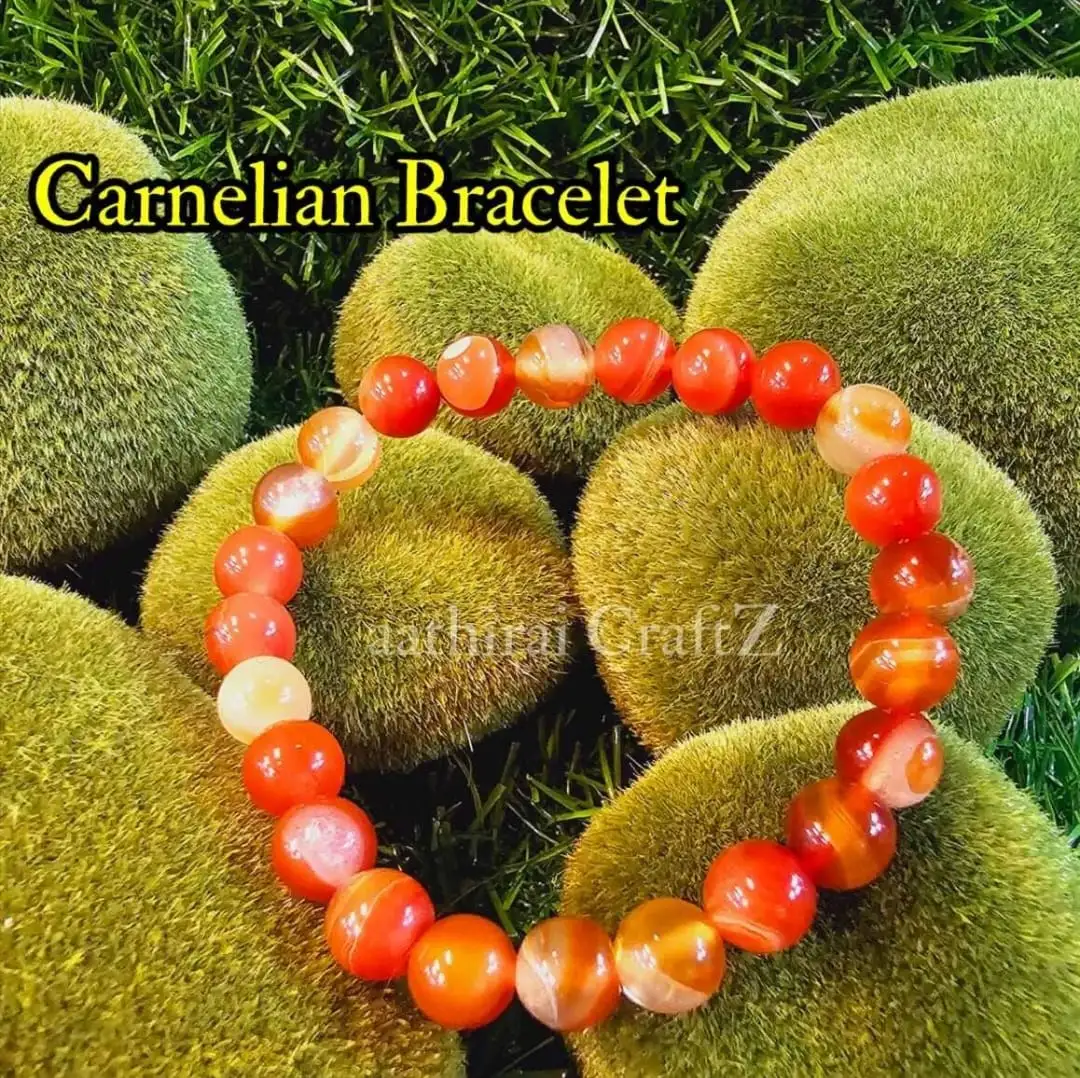 Carnelian Crystal Bracelet - secondary