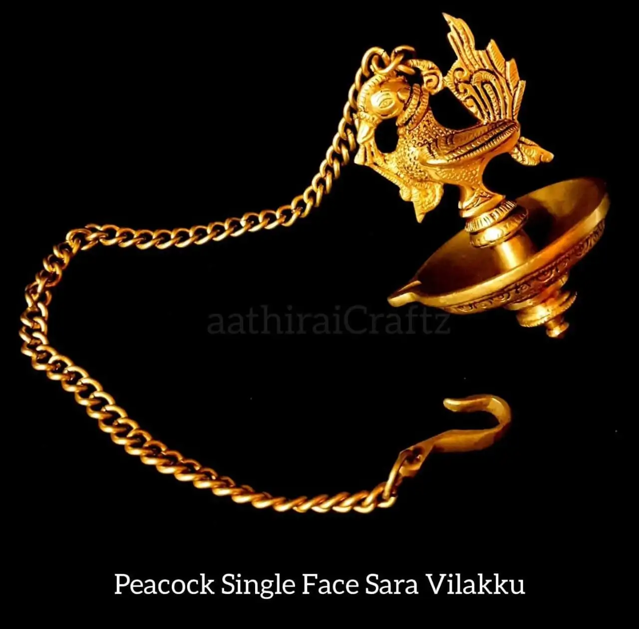 Hanging Sara Vilakku SIngle Face Sara Vilakku