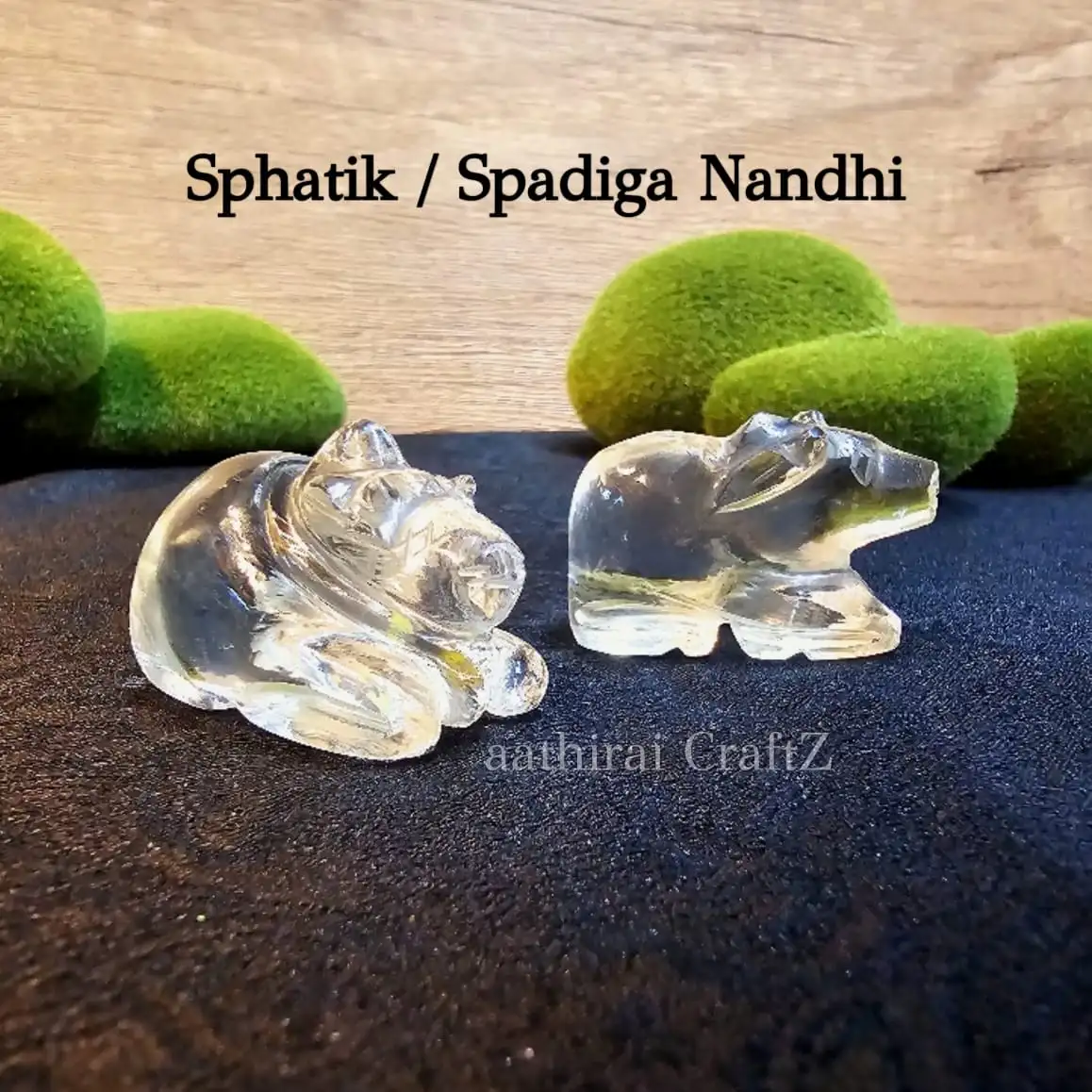 Sphatik / Spadiga Nandhi / Nandi - Small - secondary