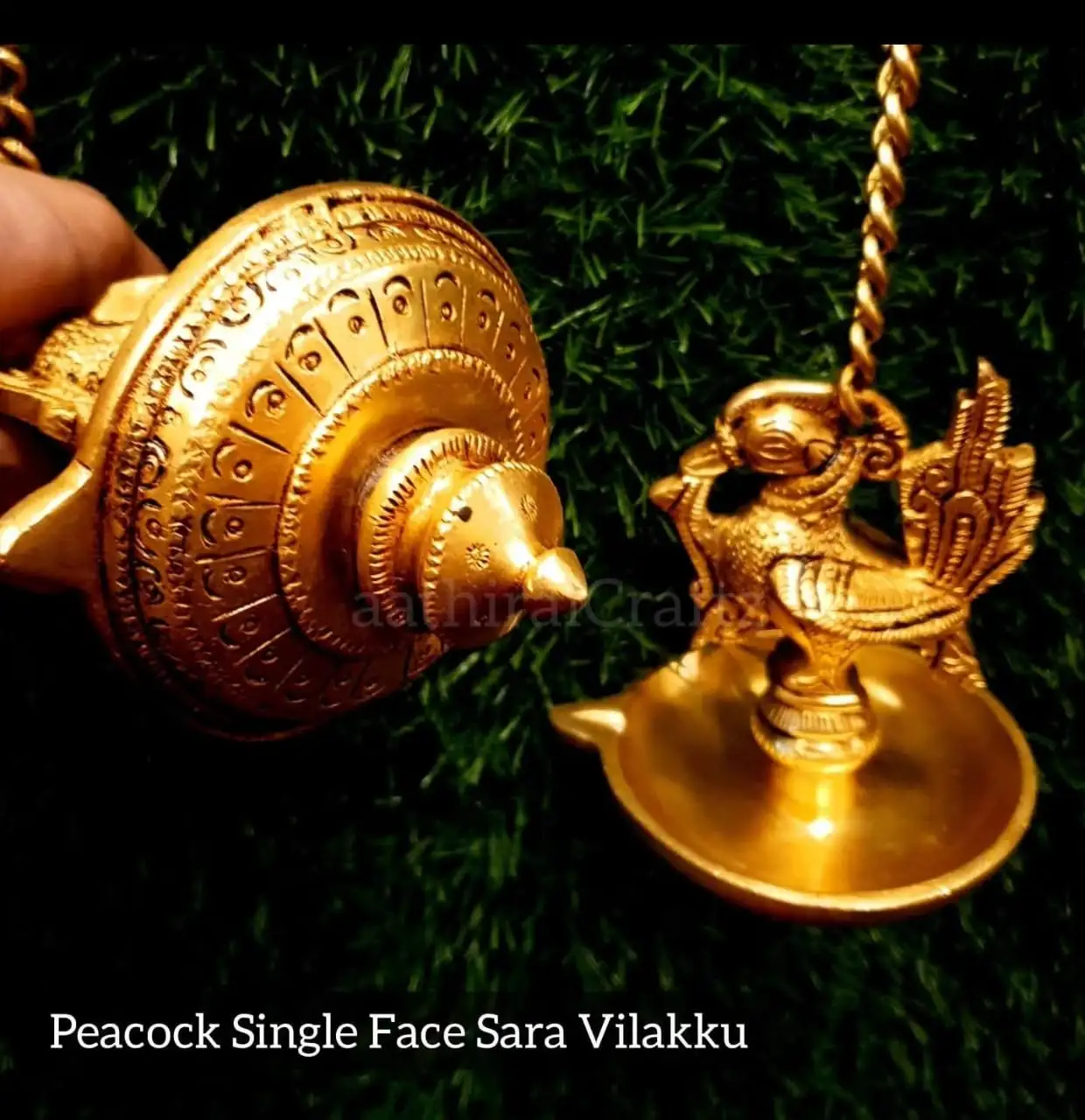 Hanging Sara Vilakku SIngle Face Sara Vilakku - secondary