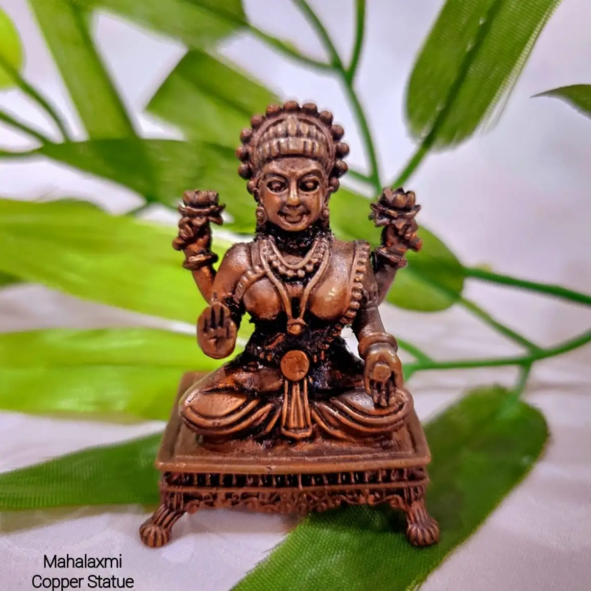 Mahalaxmi  Copper Antique FinishThingal Essentials LLP