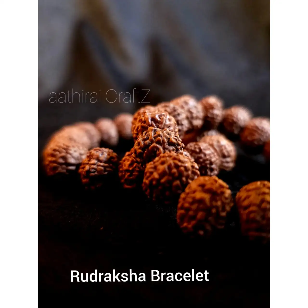 Rudraksha Bracelet Normal Mix / Original Mukhi Rudraksh Bracelet - secondary