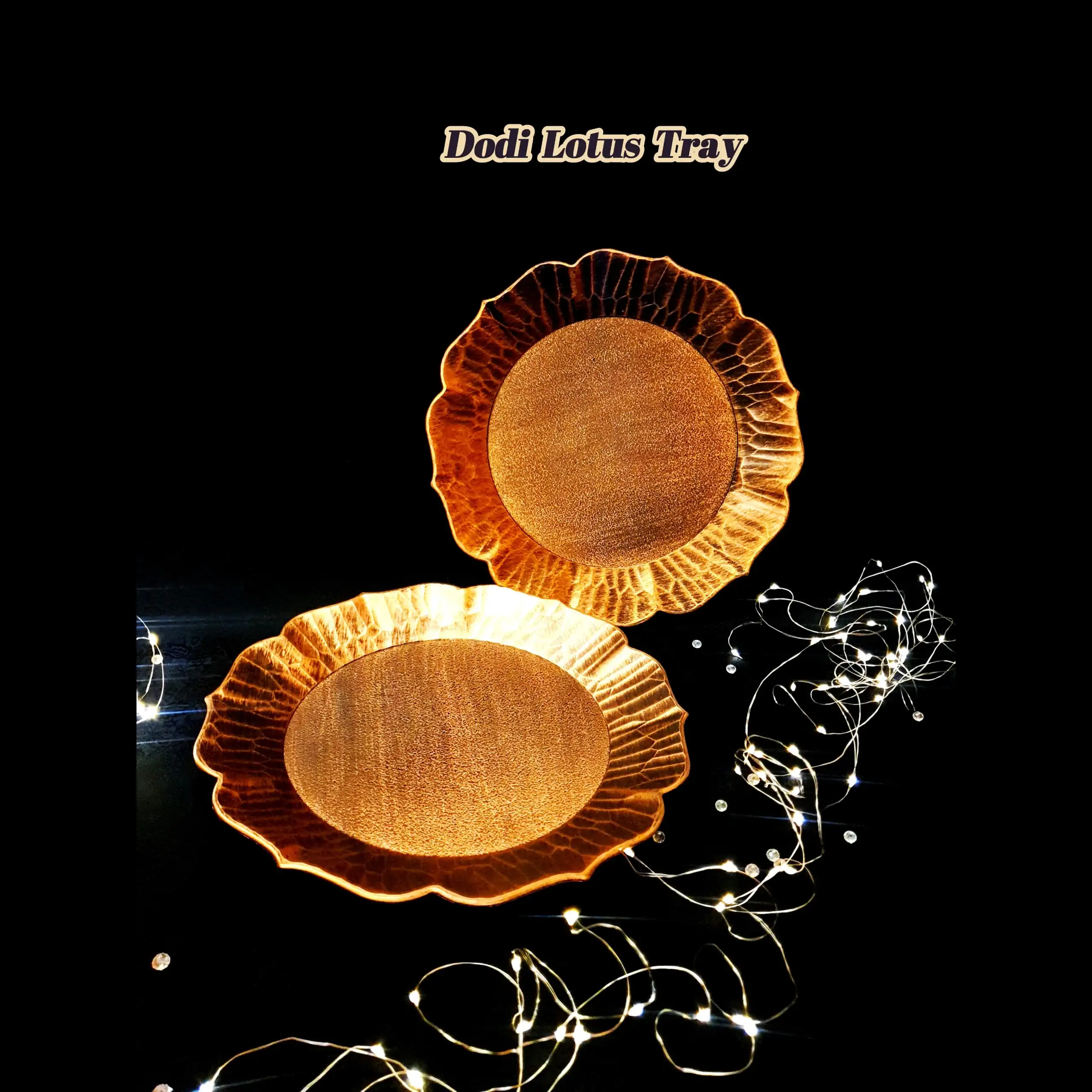 Dodi Lotus Pooja/ Decorative Pooja Plates - secondary