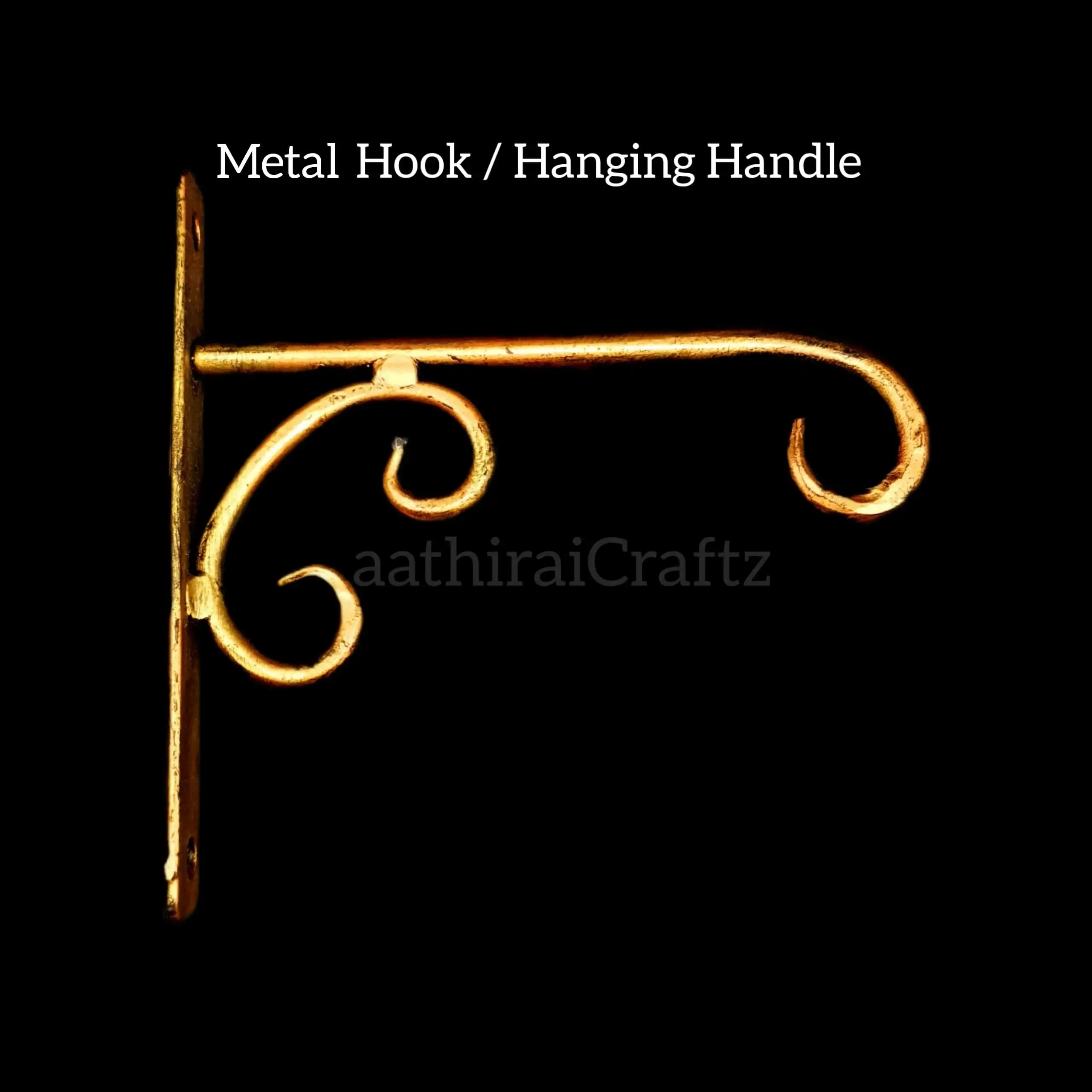 Metal Hook / Hanging Handle / Iron BracketThingal Essentials LLP