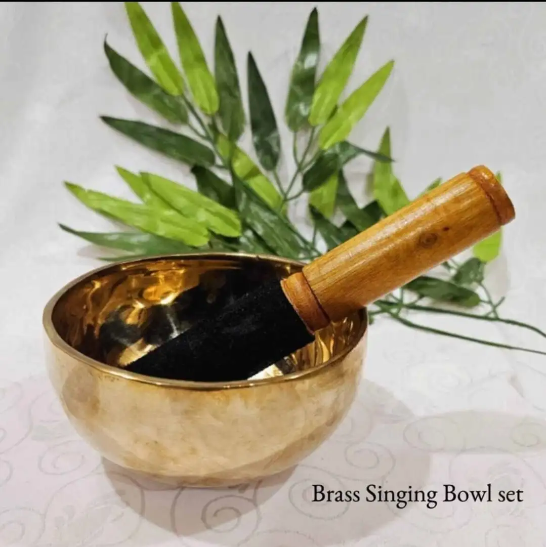 Brass Singing Bowl Set - Small - secondary