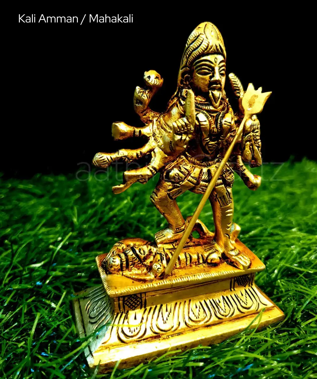 Kali Amman / Mahakali Idol
Brass Antique Finish