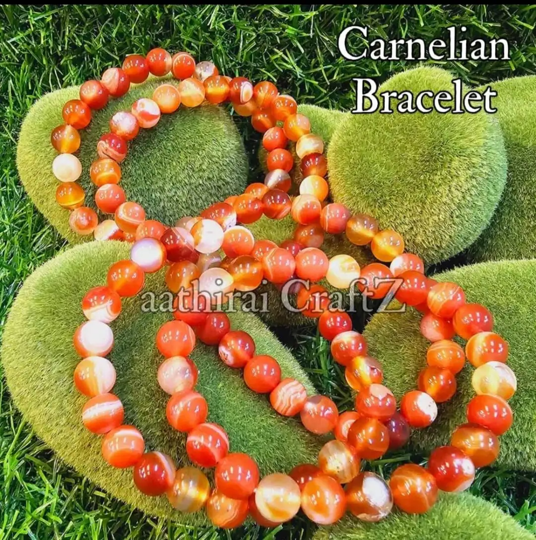 Carnelian Crystal BraceletThingal Essentials LLP