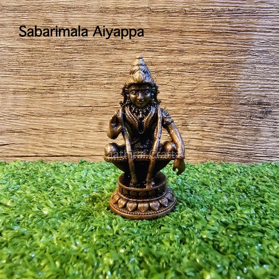 Copper Sabarimalai Aiyappa / Copper Antique FinishThingal Essentials LLP