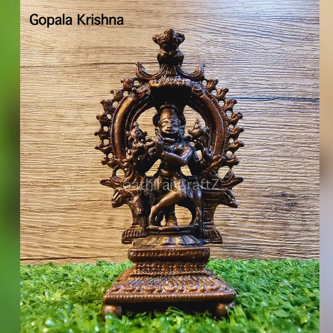 Gopala Krishna  Copper Antique Finish - secondary