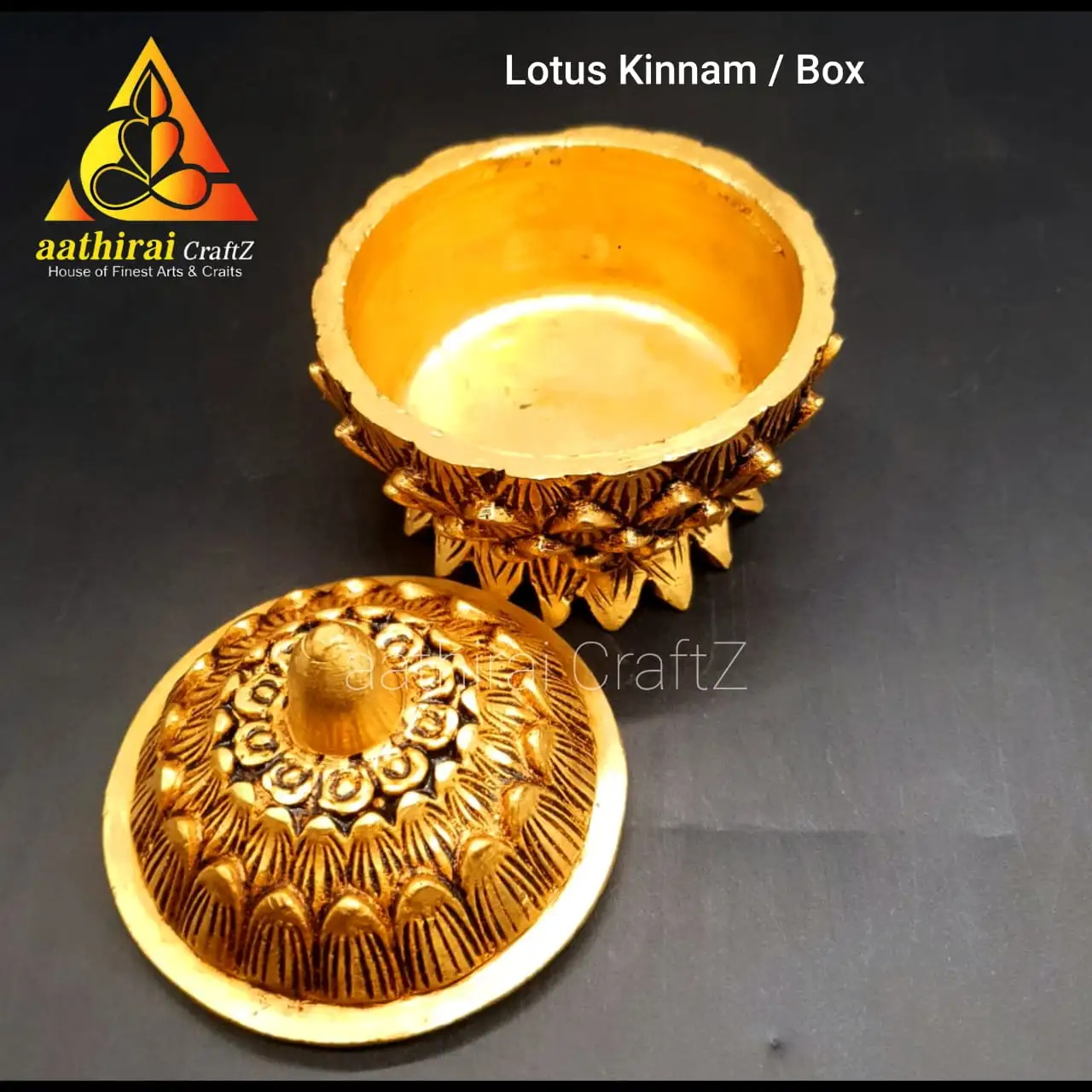 Handcrafted Brass Kinnam Brass Antique Finish - Master piece - secondary