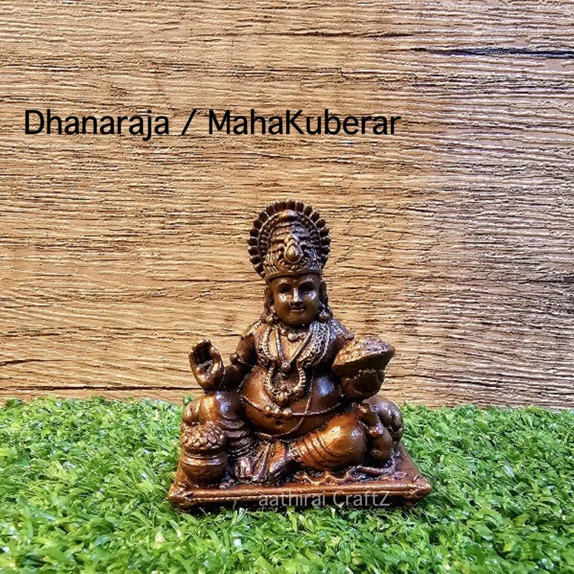 Dhanaraja / Mahakuberar  Copper Antique FinishThingal Essentials LLP