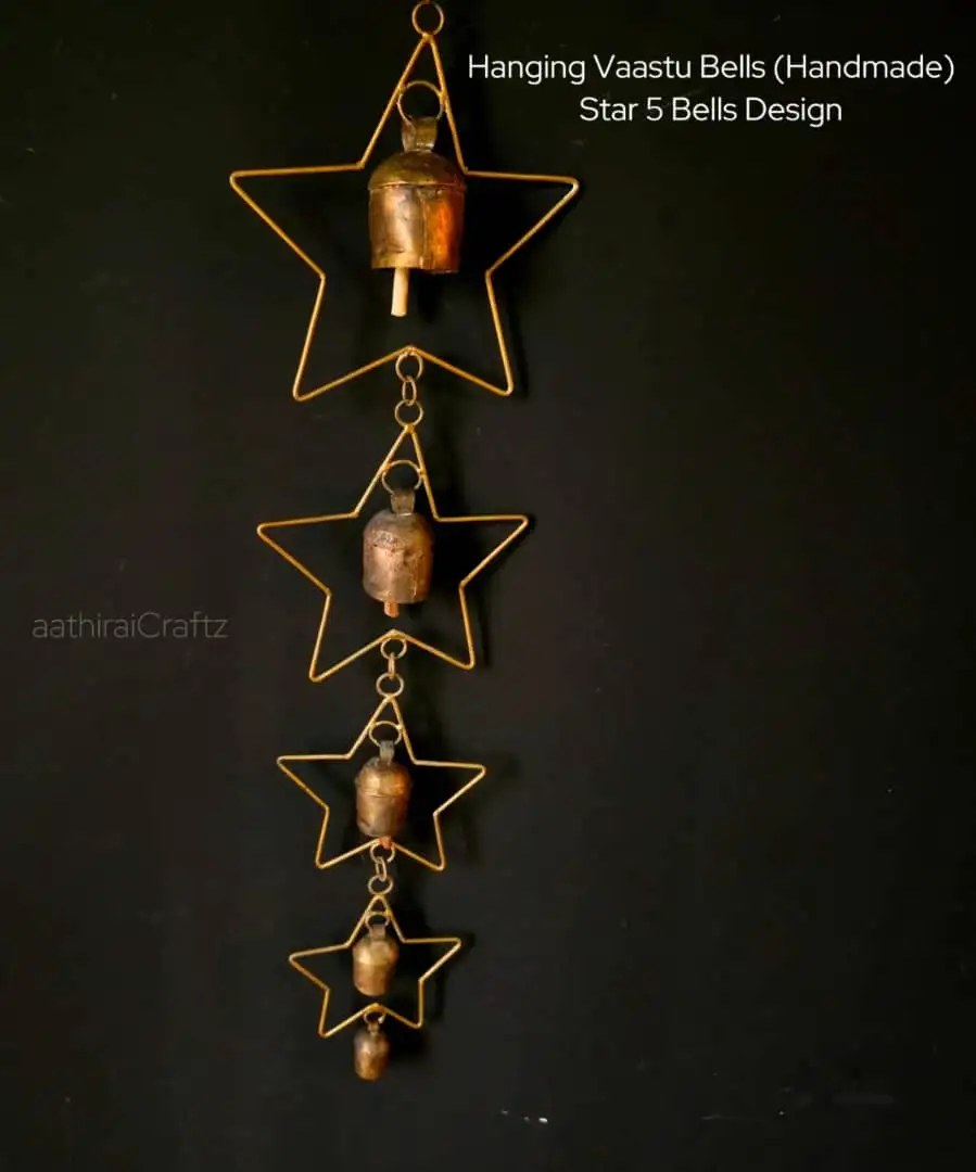 Hanging Vaastu Bell - Star DesignThingal Essentials LLP