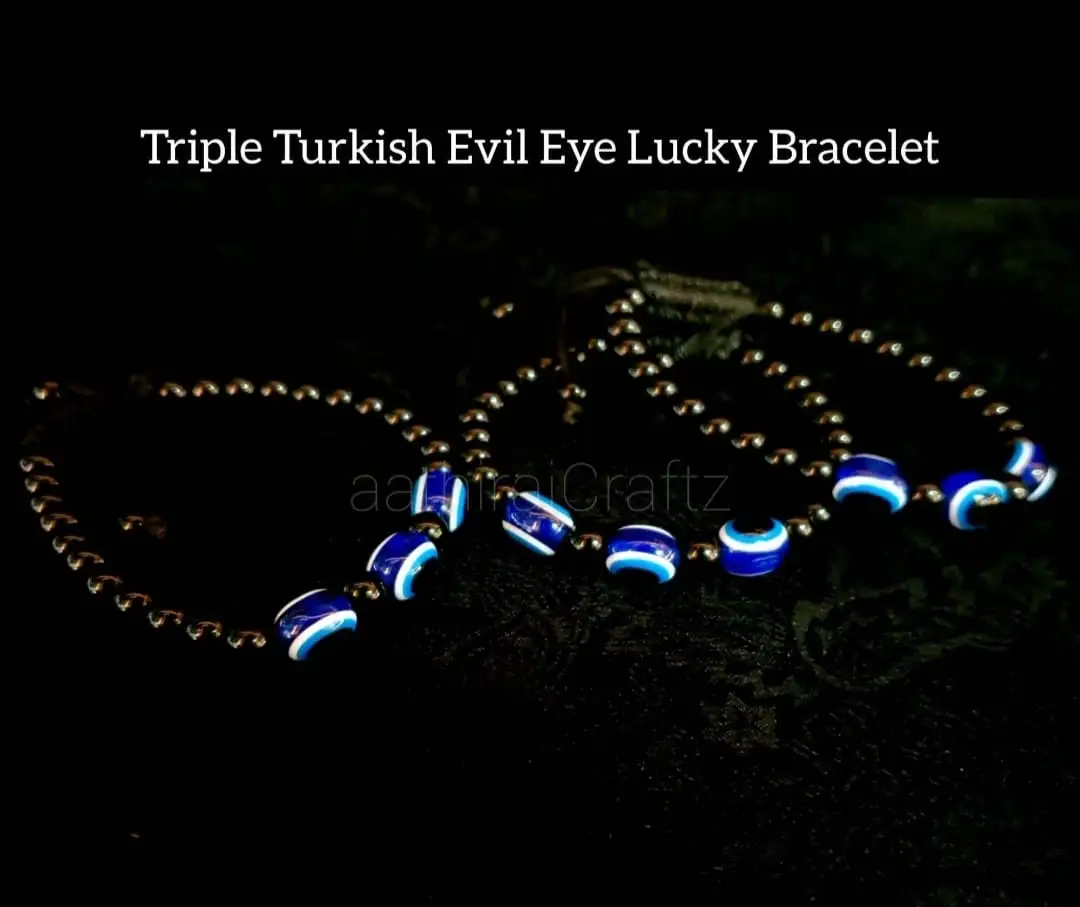 Turkish Evil Eye Bracelet / Evil Eye Protection BraceletThingal Essentials LLP
