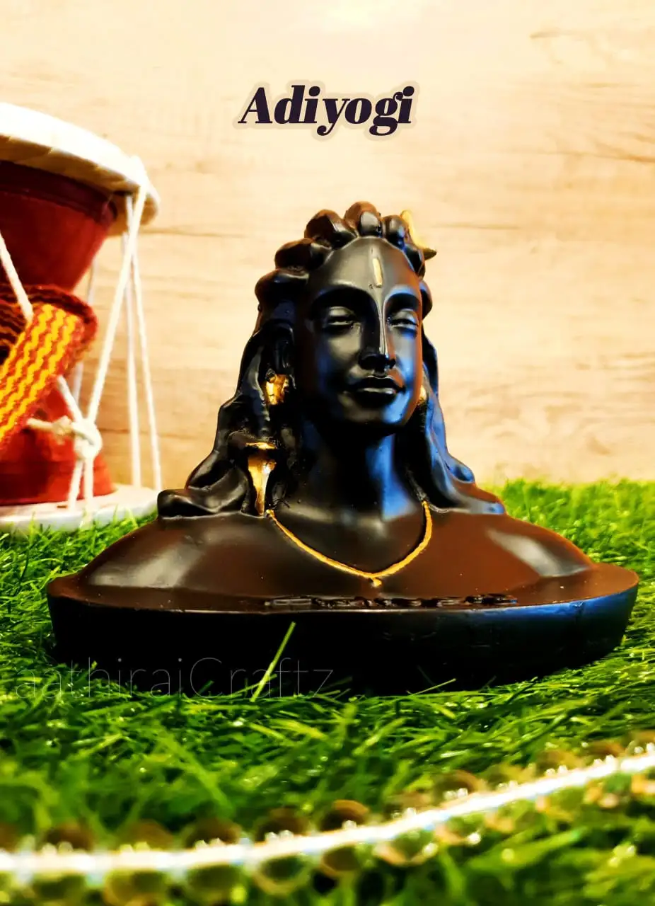 Adiyogi / Shivan Idol  God Adiyogi / Mahadev SculptureThingal Essentials LLP