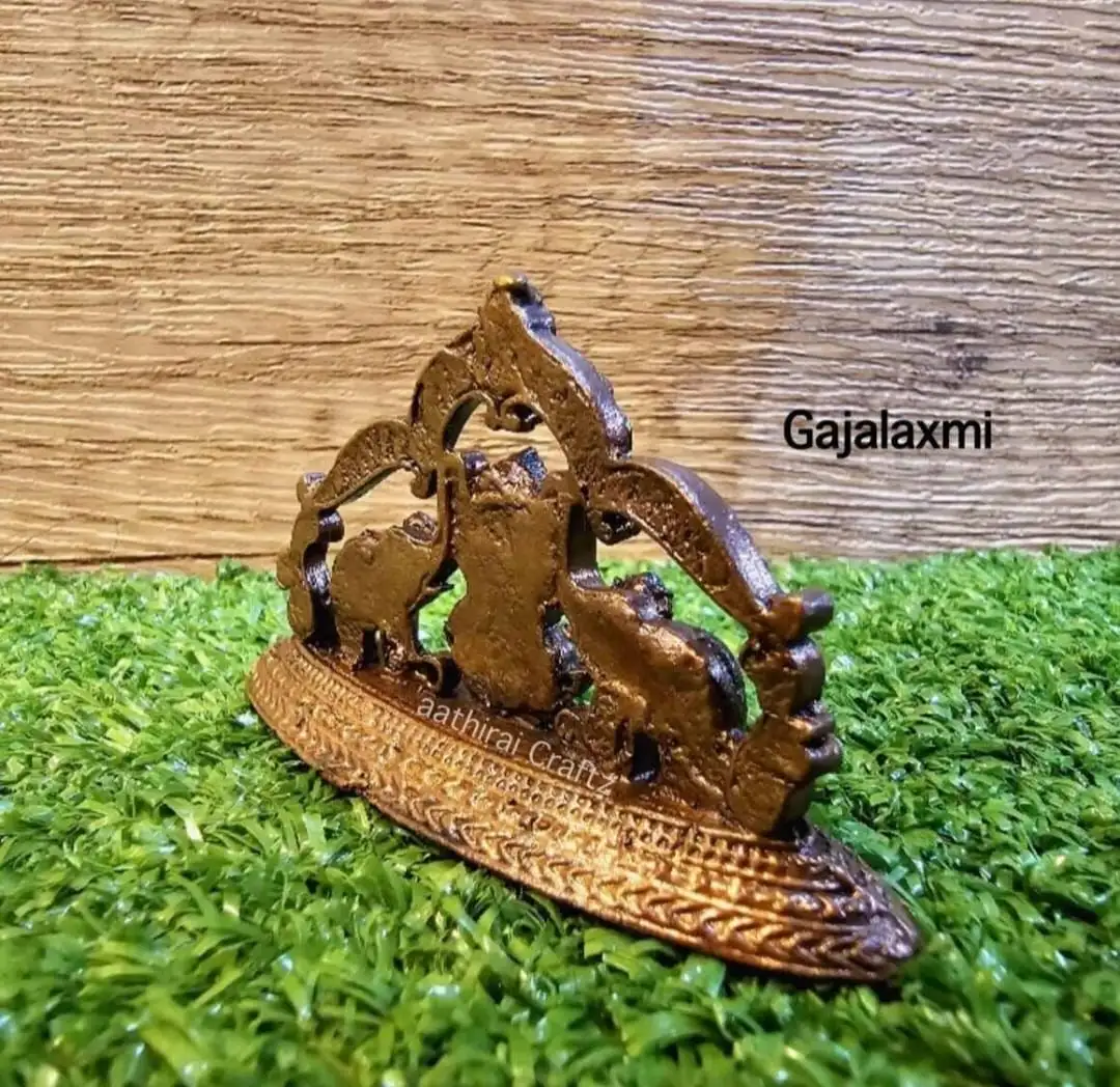 Gajalakshmi Copper Antique Finish - secondary