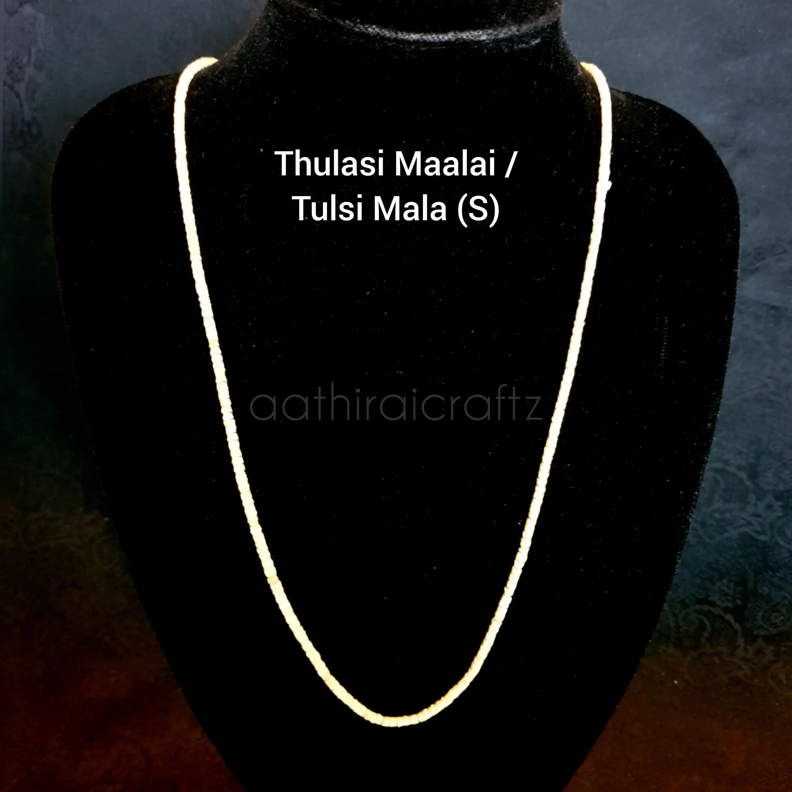 Original Thulasi Wood Maalai PlainThingal Essentials LLP