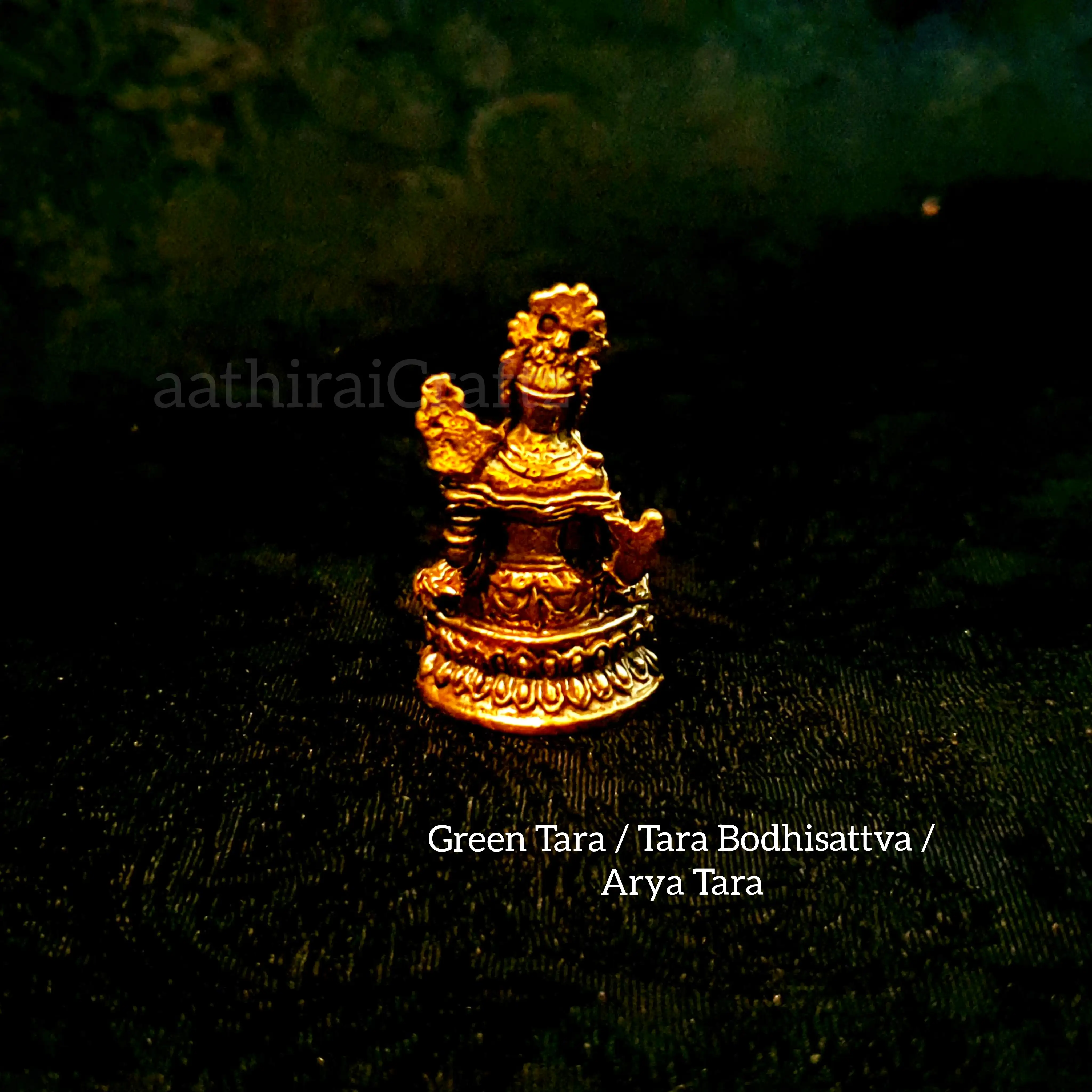Green Tara / Tara Bodisattva / Arya Tara Miniature - secondary