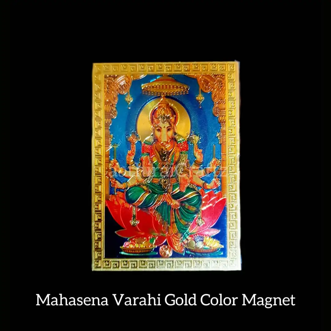 Mahasena Varahi Hindhu Deities Magnet / God Fridge MagnetThingal Essentials LLP