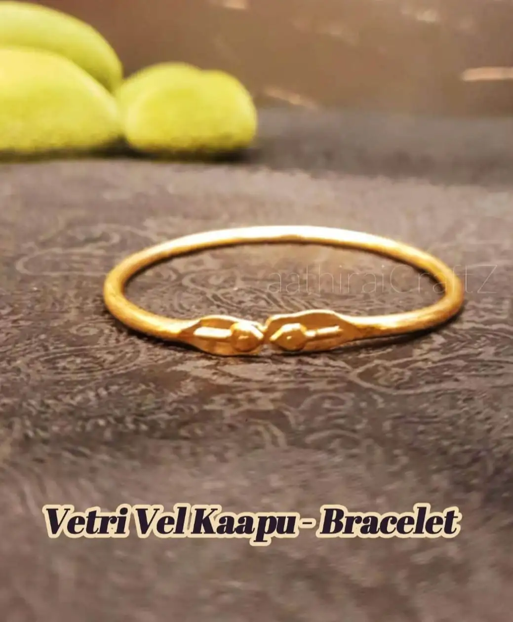 Vetri Vel Kaappu / Kada / BraceletThingal Essentials LLP