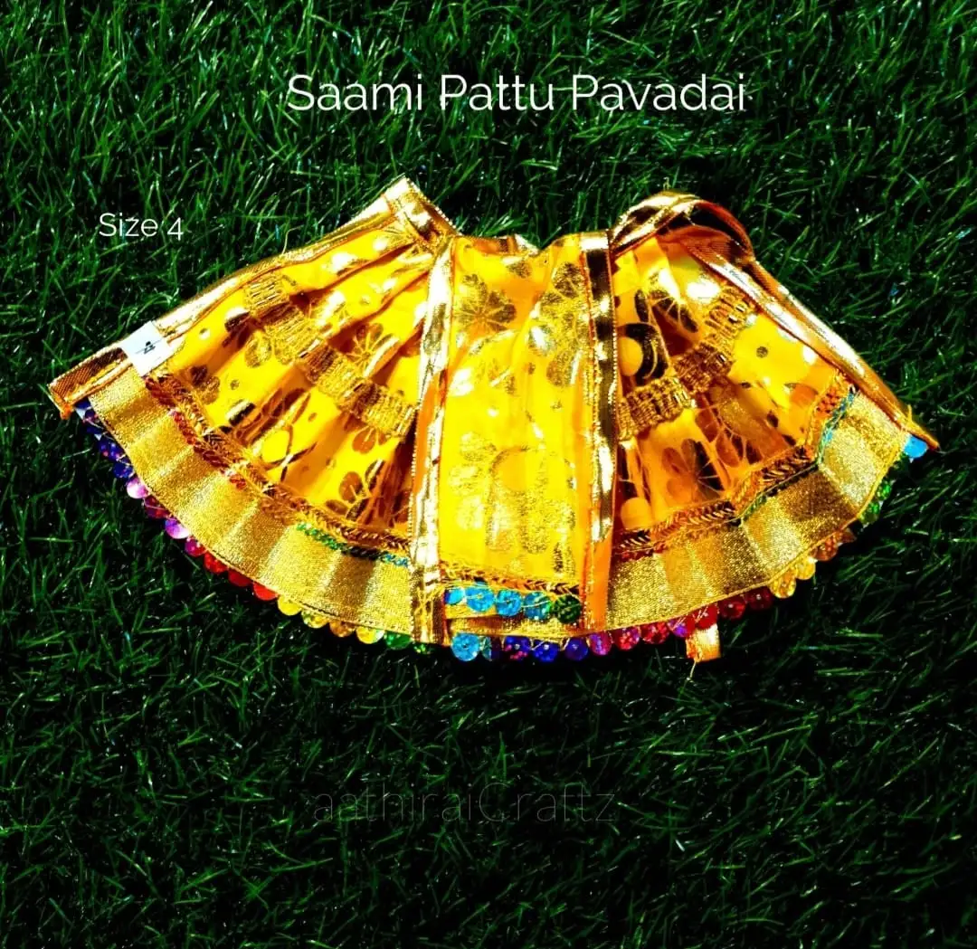 Sammy Pattu Pavadai - Size 3 - secondary