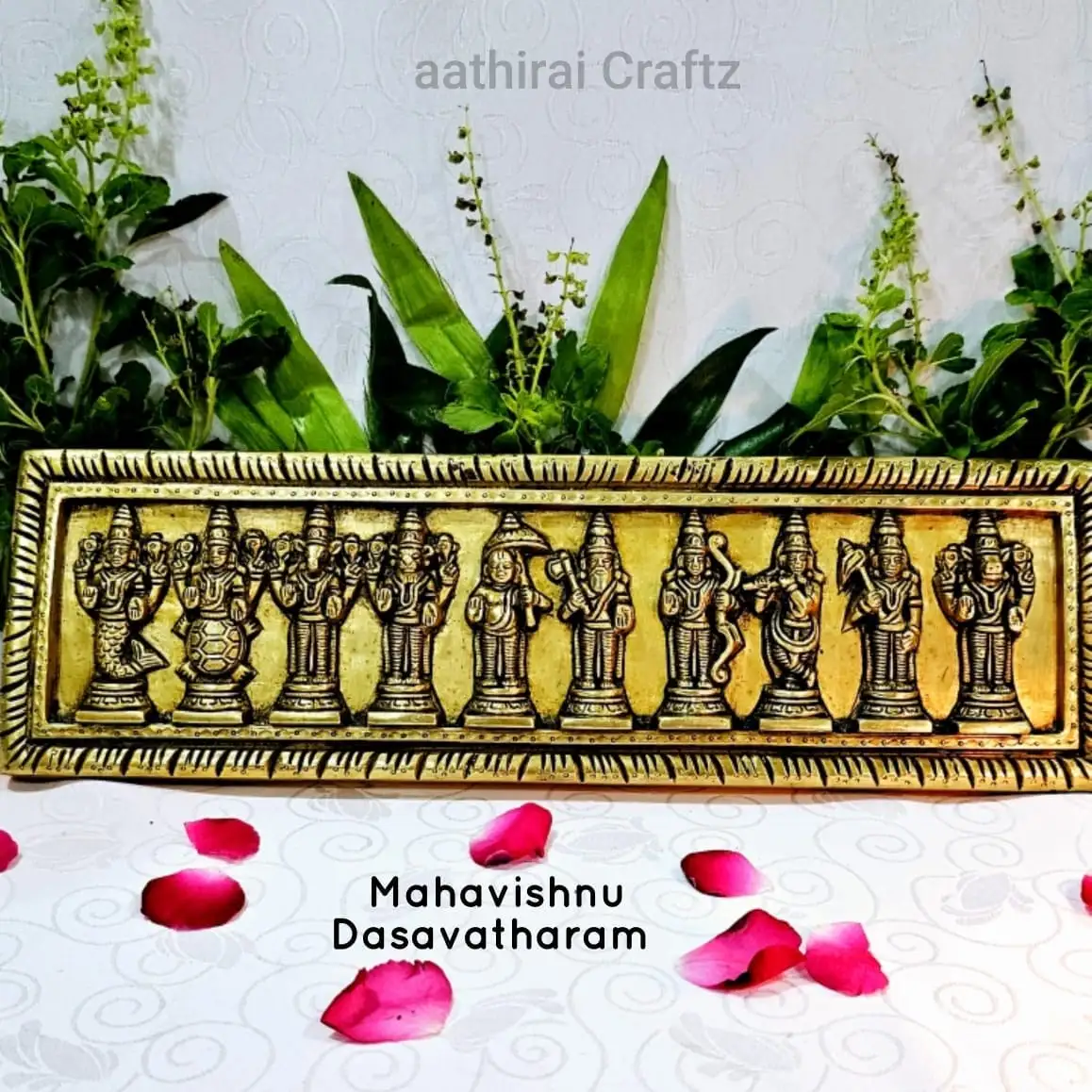 Mahavishnu Dasavatharam PlateThingal Essentials LLP