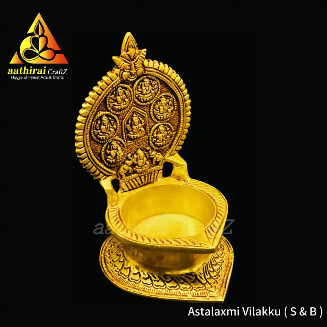 Astalaxmi Tradition Vilakku - Small - secondary