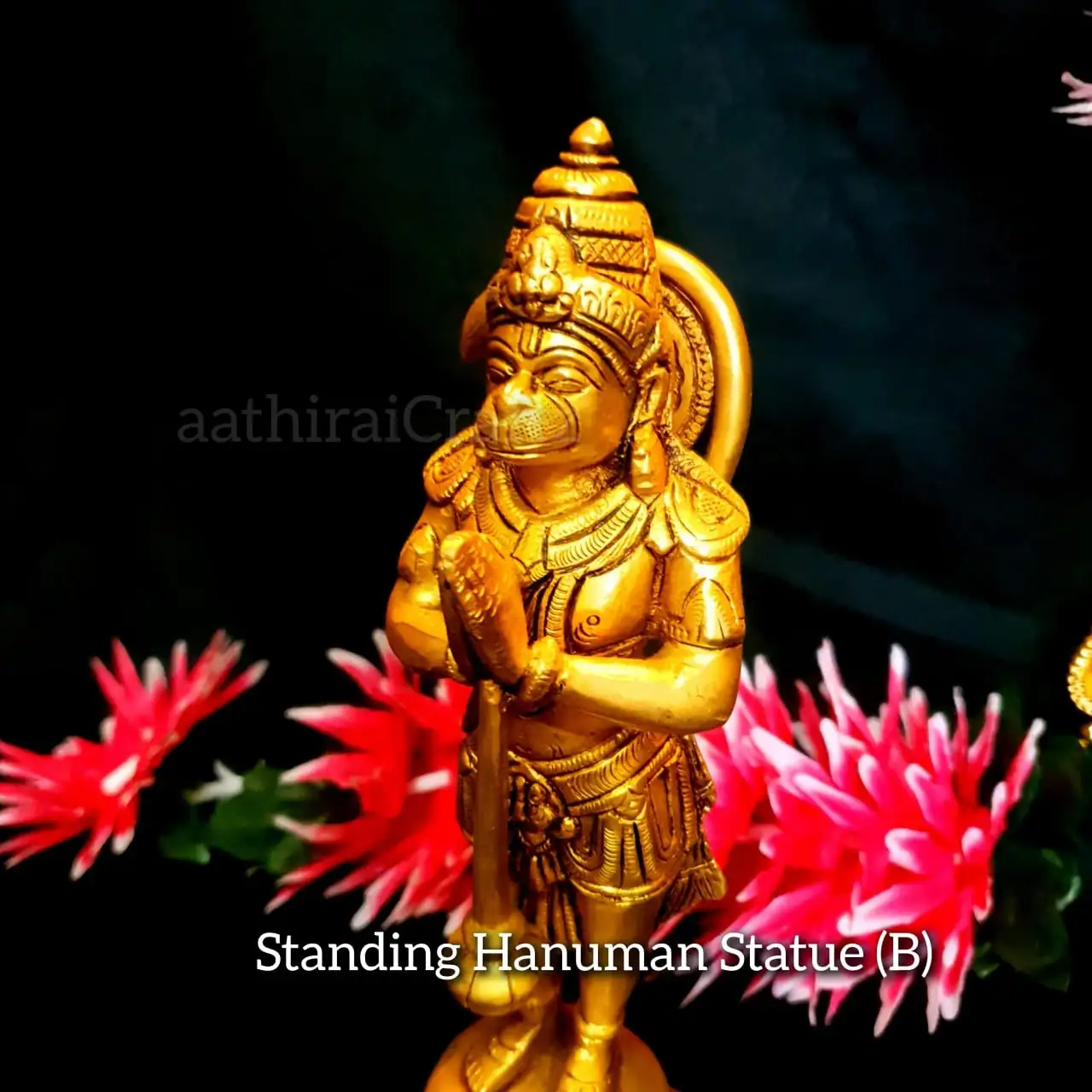 Standing Hanuman Statue / Anjaneya Statue - secondary