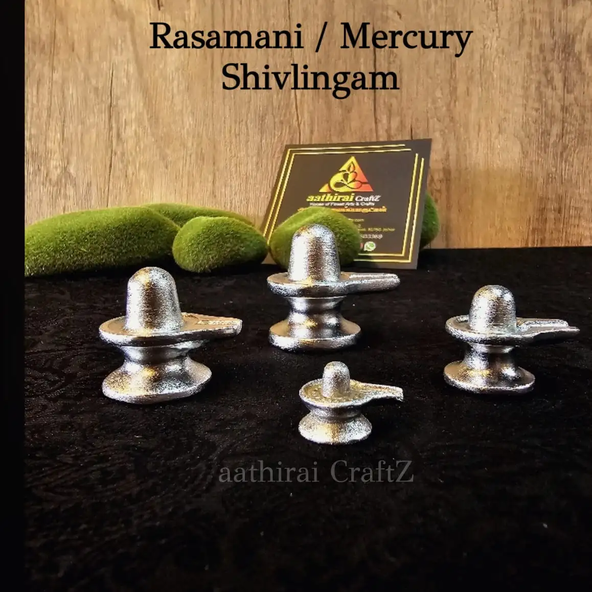 Rasamani Lingam / Mercury / Parad Shivling