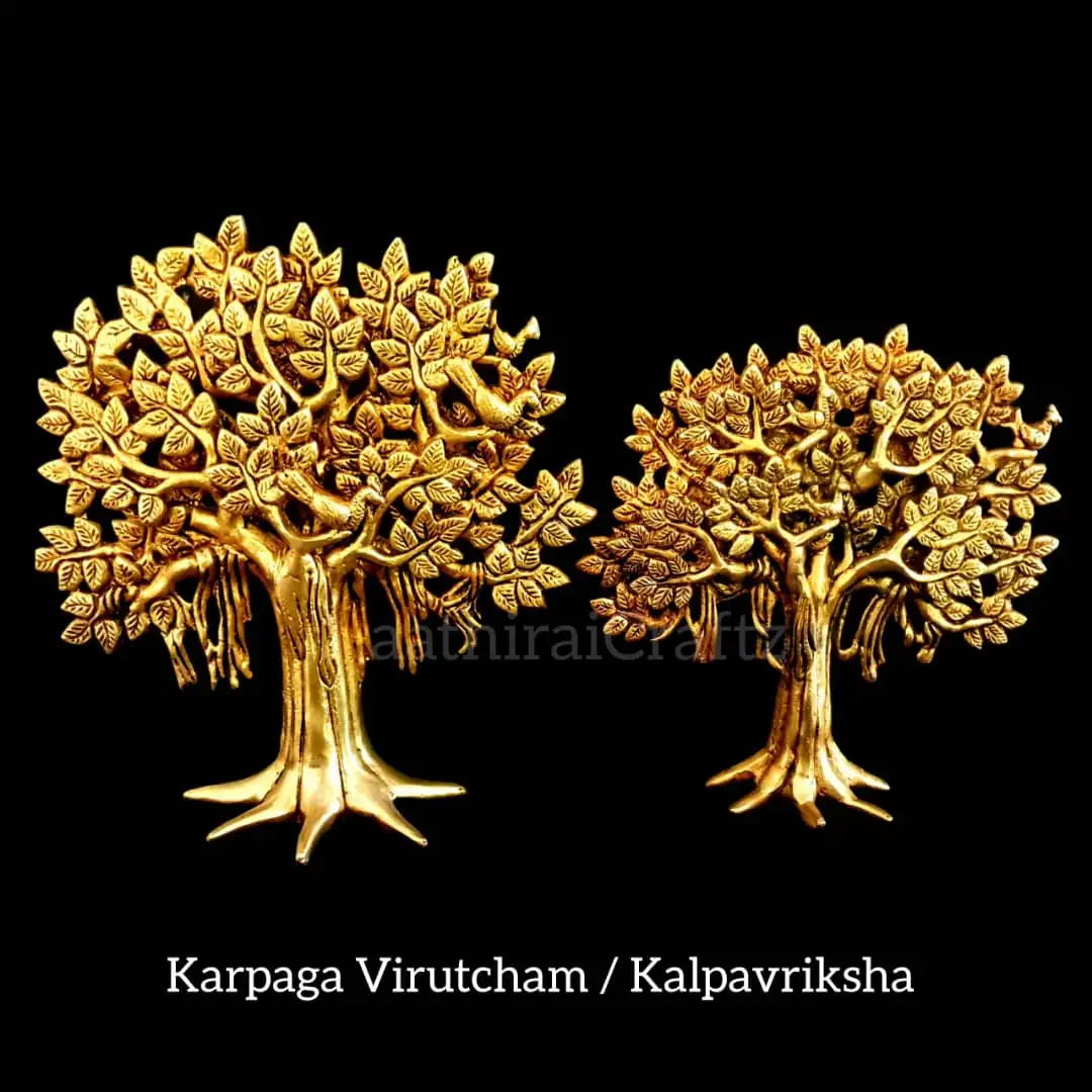 Kalpavriksha Tree / Karpaga Virutcham Brass MediumThingal Essentials LLP