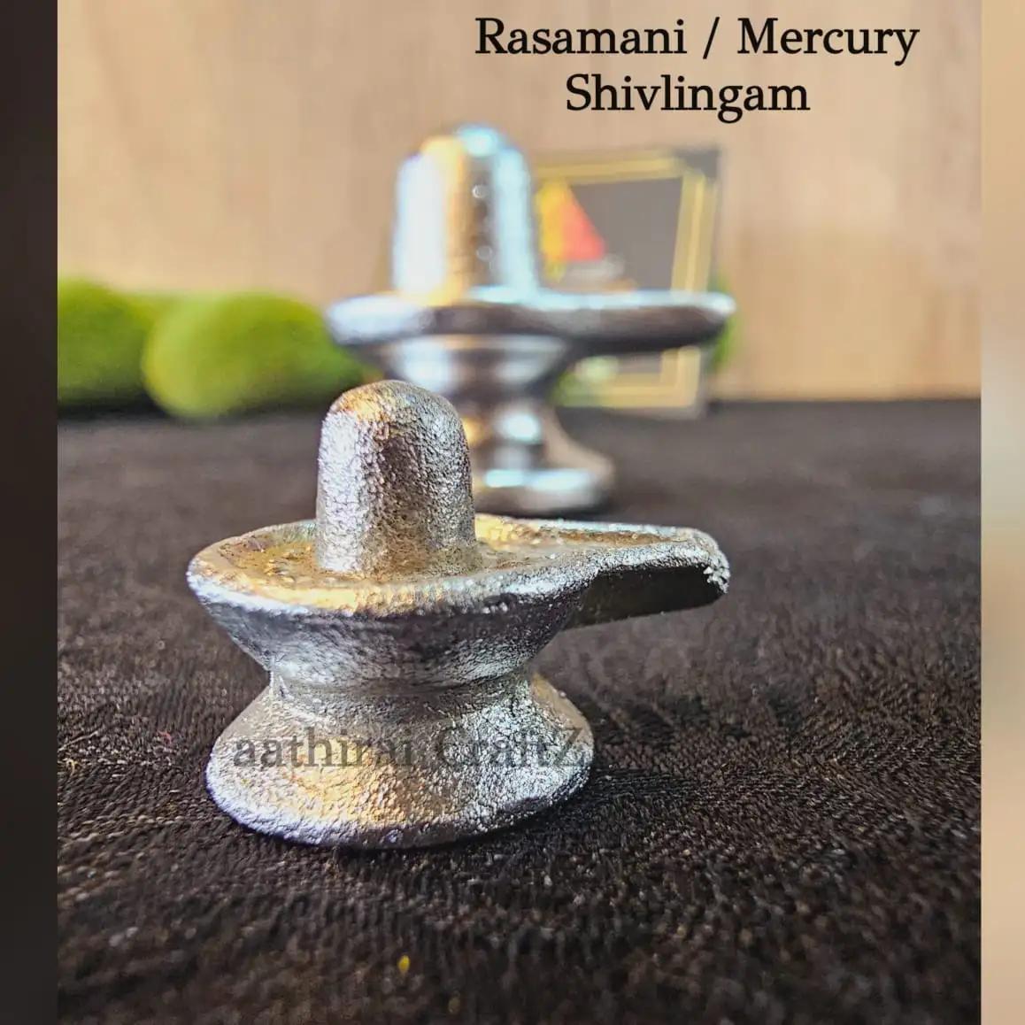Rasamani Lingam / Mercury / Parad Shivling - secondary