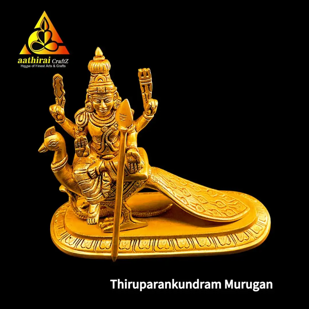 Thiruparankundram Murugan / Murugan Sitting on Mayil VahanaThingal Essentials LLP