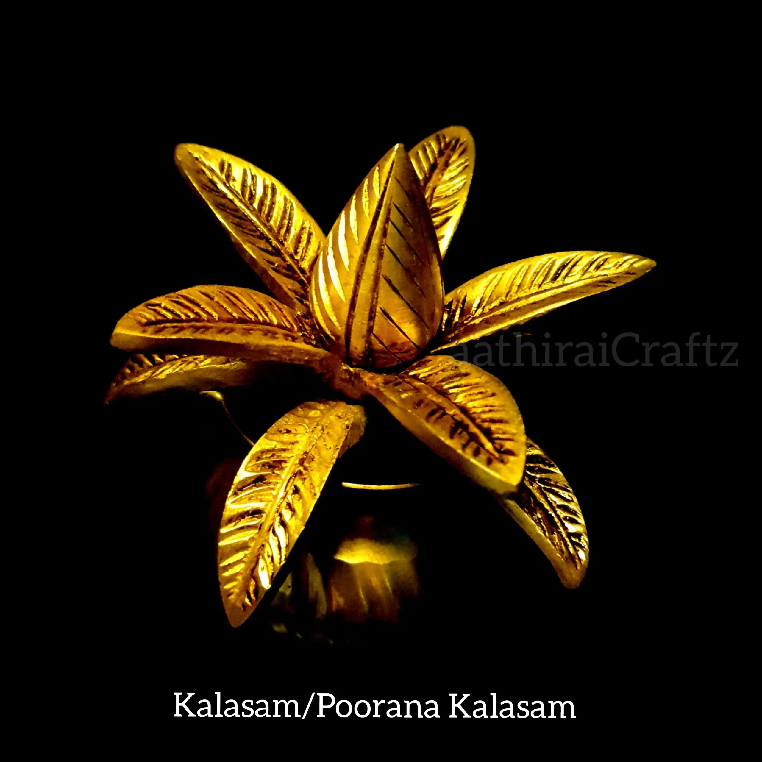 Kalasam / Poorana Kalasam with Peedam StatueThingal Essentials LLP
