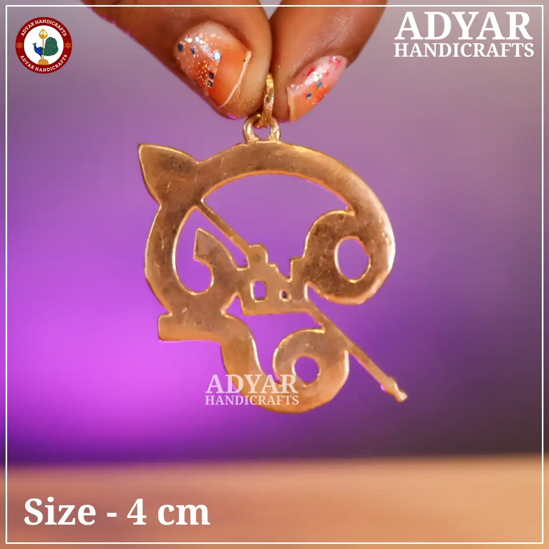 Om Enamel Pendent hover