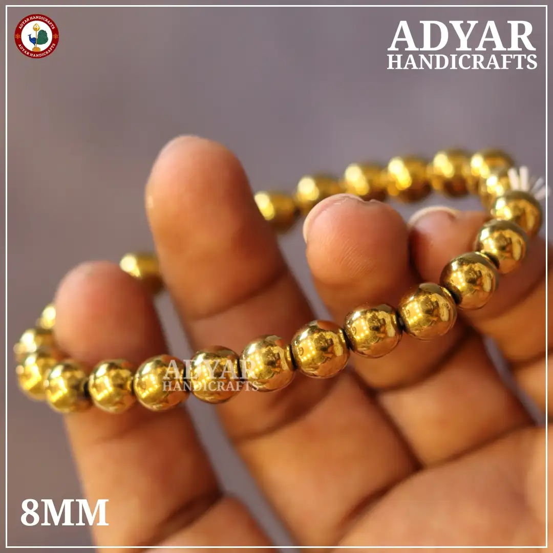 Golden Pyrite Crystal Bracelet hover