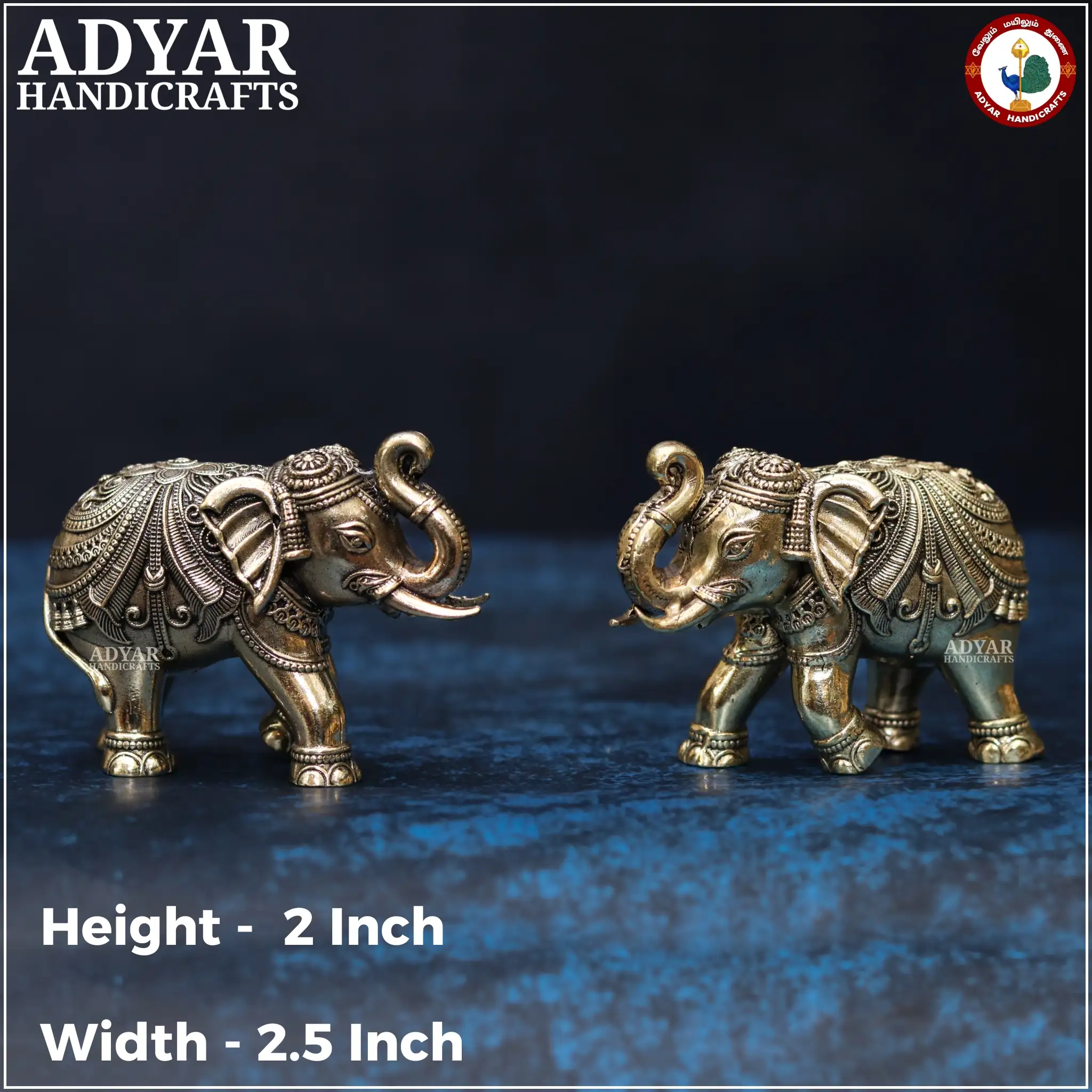 Elephant pair (Lite Weight Model)